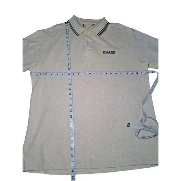 Chaps Ralph Lauren Vintage Polo Shirt Short Sleeve XL - Picture 14 of 16